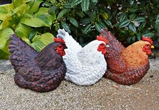 ❀ Huhn Esschert Gartenfigur