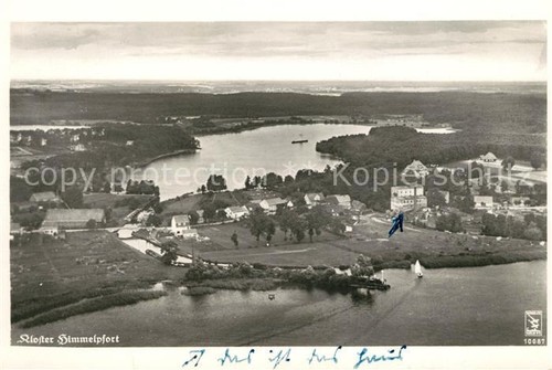 Himmelpfort fliegeraufnahme - himmelpfort,