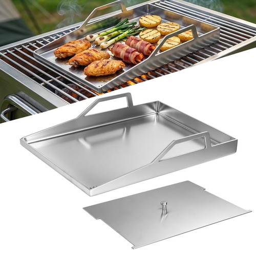 Edelstahl grillplatte plancha - edelstahl,