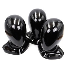 ? Mannequin Schaufenster Kopf Display Schwarz – Hochwertiger Hut- & Helmständer