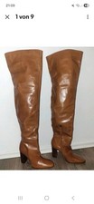 Overknee Nappaleder Stiefel