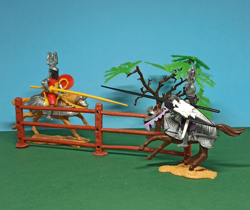 Timpo toys jousting - toys, knights