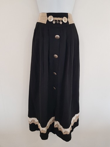 Vintage rock lang schwarz - lang,