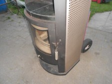 Fireplace Sorrento Sichtscheibe Original mit Türrahmen