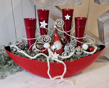 Adventskranz, Adventsgesteck