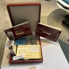 Dupont Feuerzeug Silber.Original.Selten.