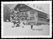 Aschau im Chiemgau 1944 - Mann vor Haus - 1940er - Foto 9x6cm