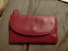 Geldbeutel Leder Rot Osprey London