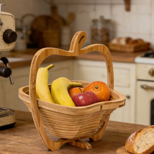 Obstkorb apfel faltbar - obstkorb,