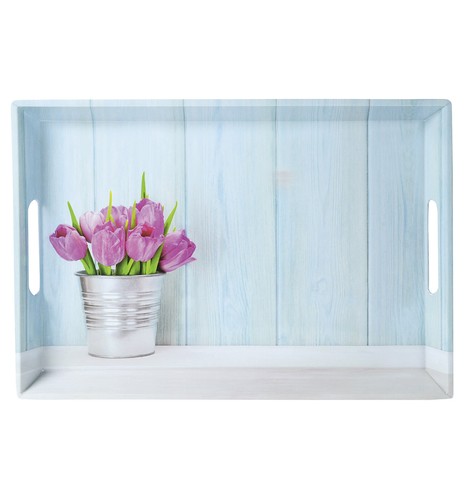 Kesper serviertablett tulpen - serviertablett,