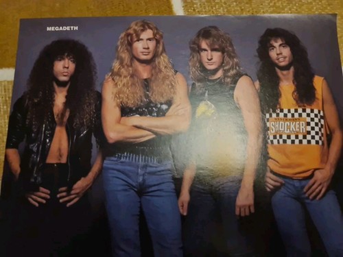 Vintage megadeth dave mustaine - megadeth,