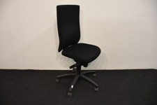 Dauphin Drehstuhl, Stoffbezug schwarz, gebraucht