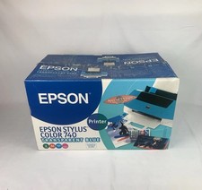 Epson Stylus Color 740 Transparent Blue / Sehr Guter Zustand / Rarität
