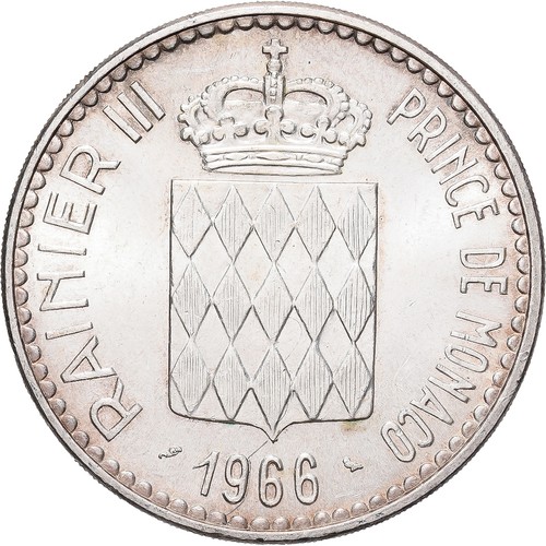Münze monaco rainier iii - münze,, monaco,