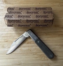 LionSteel Shuffler Barlow CK0112-CVG Green Canvas Micarta