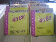 Hit-Bit Midifiles GM/GS Format - 58 Disketten Sammlung + Disk-Box