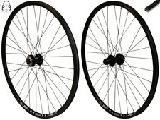 REDONDO 28 Zoll Laufrad Set Hinterrad Vorderrad Disc Felge Schwarz