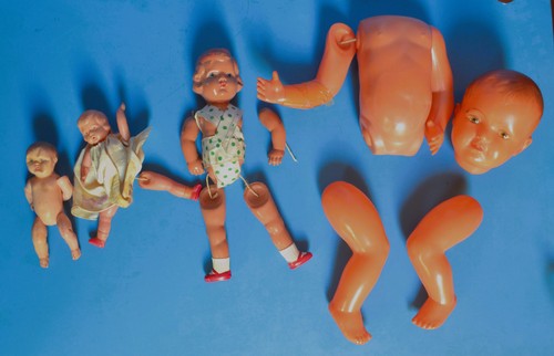 Puppen bastler konvolut - puppen,, bastler-konvolut