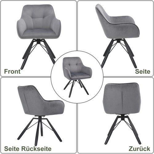 2pcs restaurantstuhl - 2pcs,