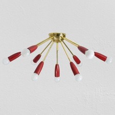 Mid-Century-Stil 9-armiger