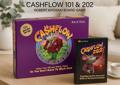 Cashflow 101 202 brettspiel - 101, &