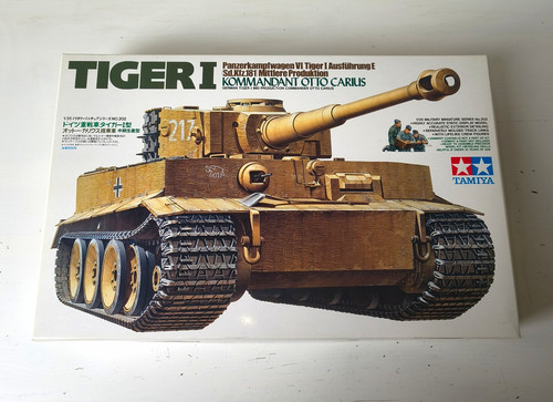 Tamiya tiger i - tamiya, kommandant
