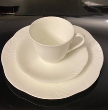 1 x Villeroy & Boch Arco weiss Kaffeegedeck Tasse Untertasse Kuchenteller