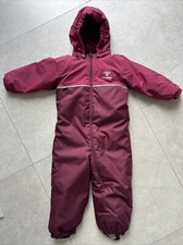 Hummel Snoopy Schneeanzug Rhododendron Größe 98 Kleinkind Wasserdicht