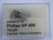 78er Diamant Nadel für Philips 946 D 60 - GP 400 / GP 500 / GP 412  - Schellack