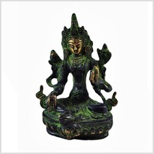 Grüne tara buddha 14cm - grüne,