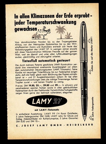 3w7358 alte reklame von - von, 1960