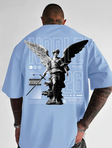 Noble herren oversize shirt - oversize,