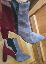 Stiefel Stiefeletten Echtleder