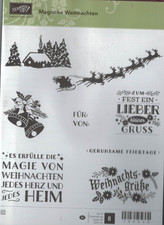 Stampin' Up! Stempelset "Magische Weihnachten" 8 Gummistempel