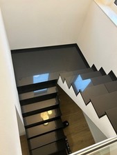 Treppe Nero Assoluto poliert