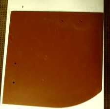 6 x 10 ( 60) Stk Eternit Dach Fassaden Platte 20x20 cm Bogen recht rot glatt