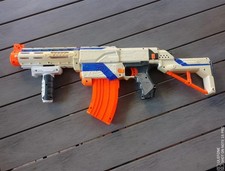 Nerf N - Strike Elite Retaliator bespielter guter Zustand