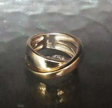 Ring Silber 925 Puzzle Ring markant auffallend massiv 17,5 mm 7,8g Kronenpunze