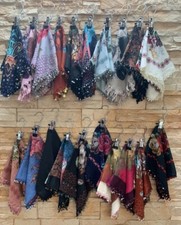 Boncuklu desenli yazma - boncuklu,