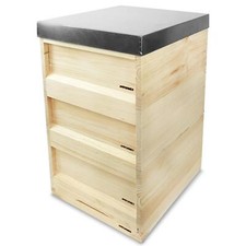 Zander Beute 10 Waben - Weymouthskiefer Liebig Hohenheimer Beute von APIFORMES