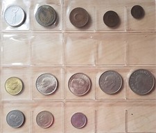 Türkei  13 verschiedene Münzen Konvolut