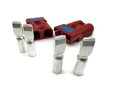 Batterie Stecker 175A 25 mm2 rot Steckverbinder für Gabelstapler Kabel 600V
