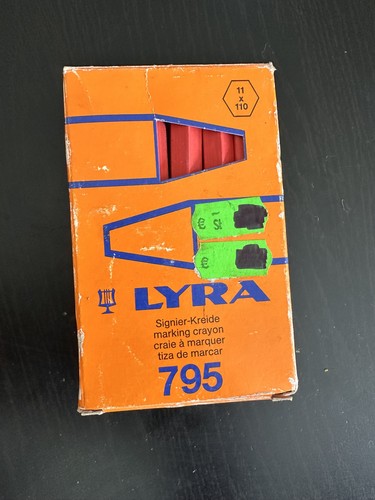 Lyra signierkreide stück - signierkreide, 12