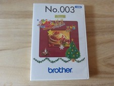 Brother Stickkarte No. 003 USB Stick mit Weihnachtsmotive
