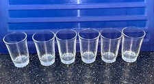 6 Schnapsgläser 2cl Stamper Glas Pinnchen Tequila Vodka Likör Ouzo Shots Set Kla
