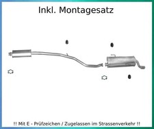 Auspuffanlage für peugeot - auspuffanlage,