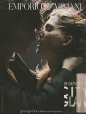 Hochglanzpapier Werbung - Advertising Paper - Emporio City Glam von Giorgio Armani 