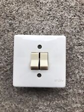 DDR Lichtschalter IP41 Weiss Kippschalter Hauselektrik Deko Retro 10A 250V