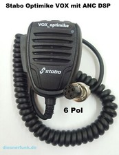 Stabo VOX-Optimike Freisprecheinrichtung mit DSP & ANC für CB-Funkgeräte 6-POL