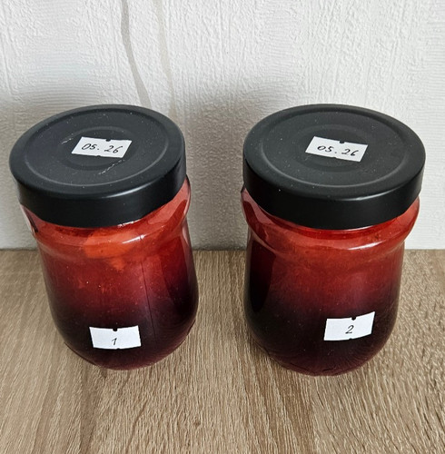 Schicht marmelade rhabarber - 3,